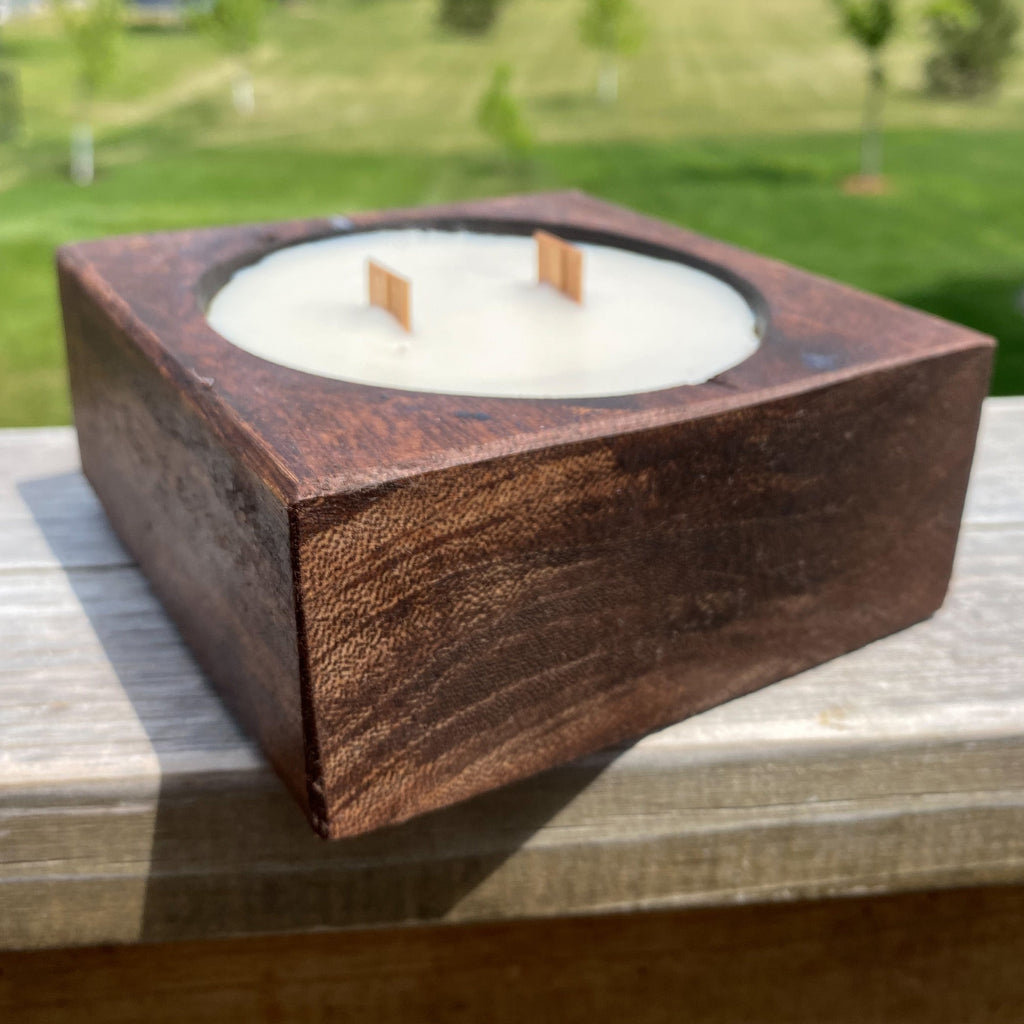 Hand-carved Cheese Mold Candle