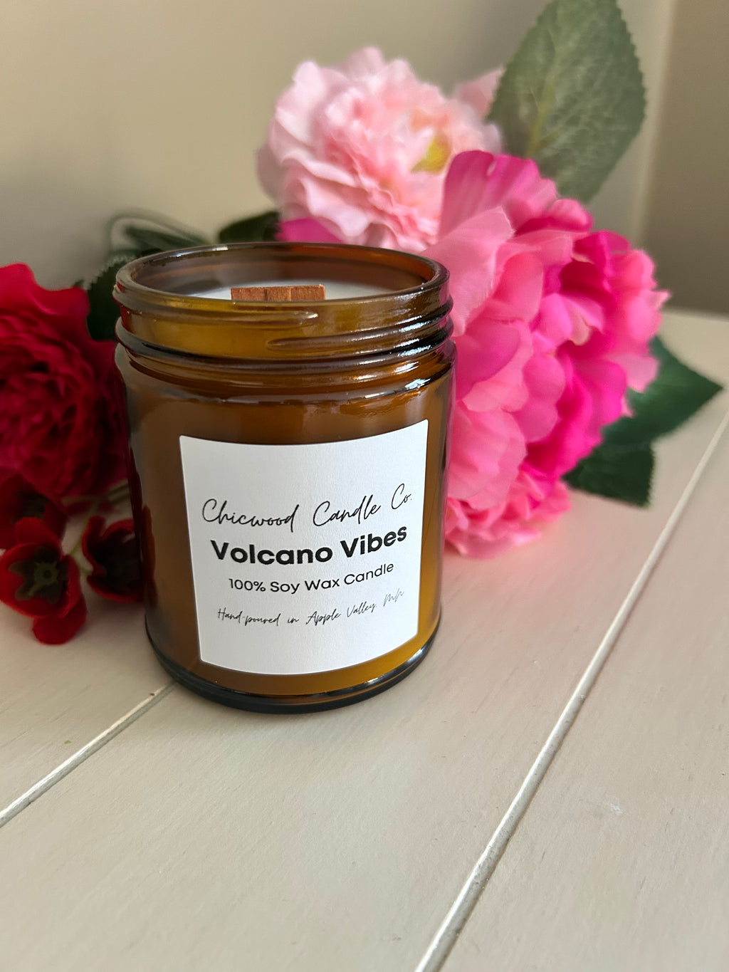 8 oz Amber Jar Candle