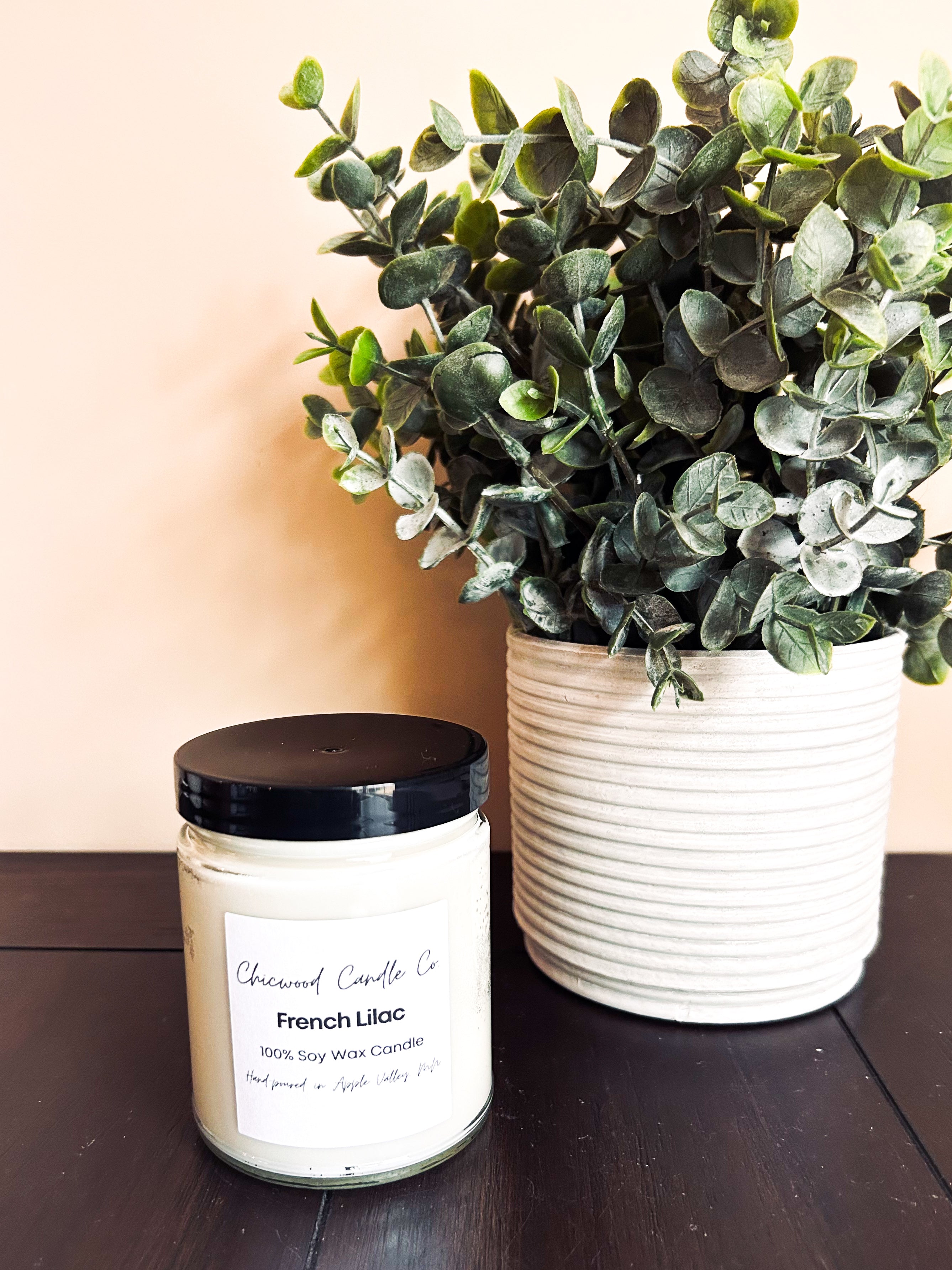 Clear Glass Jar 8 oz