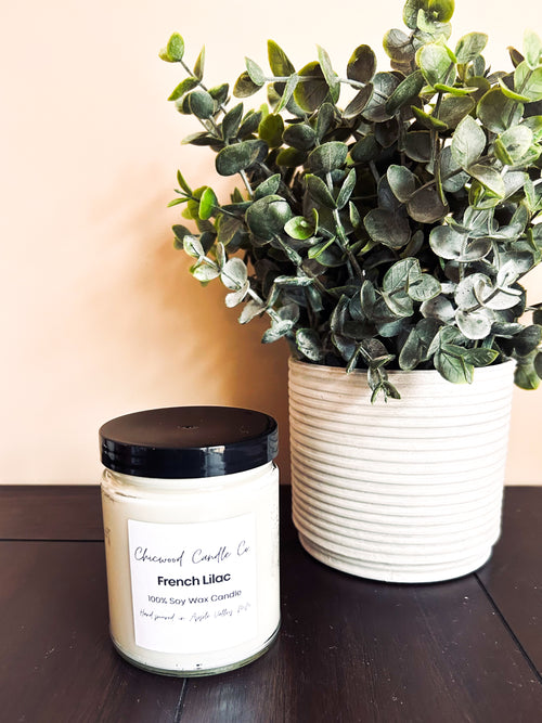 Clear Glass Jar 8 oz
