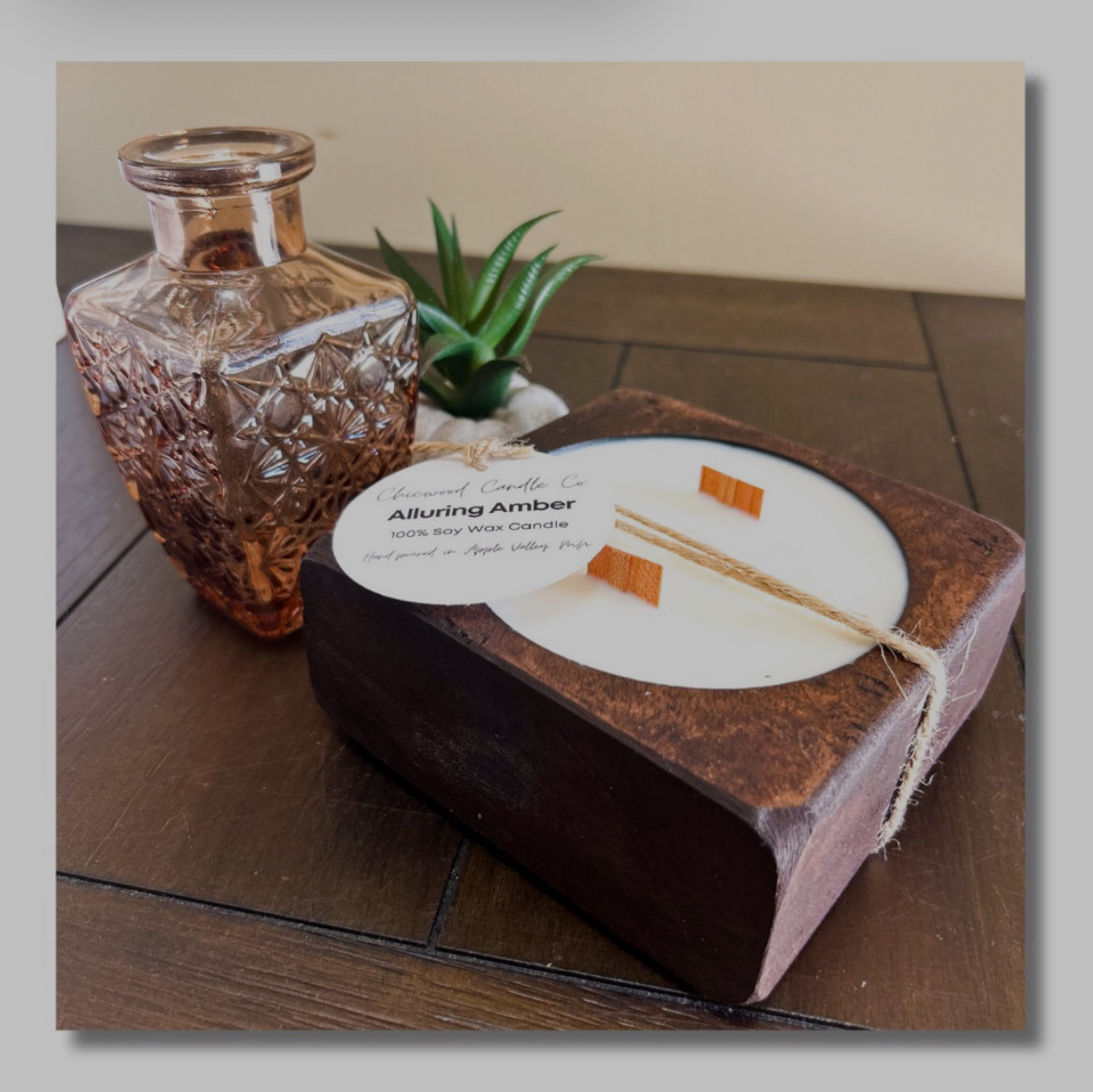 Hand-carved Cheese Mold Candle